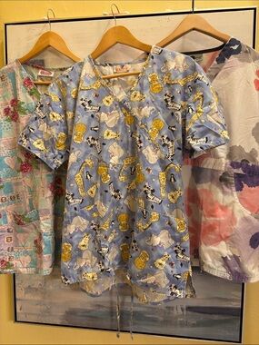 Bundle of 3 Women’s Scrubs Hospital/Nurse Tops